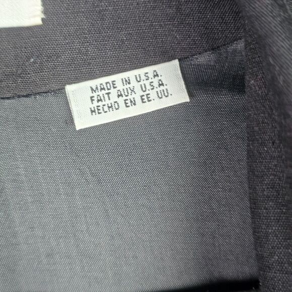 VTG JH Collectibles Classic Black Blazer Notch Lapel Union Tag Career Plus Sz 16 - Picture 5 of 16